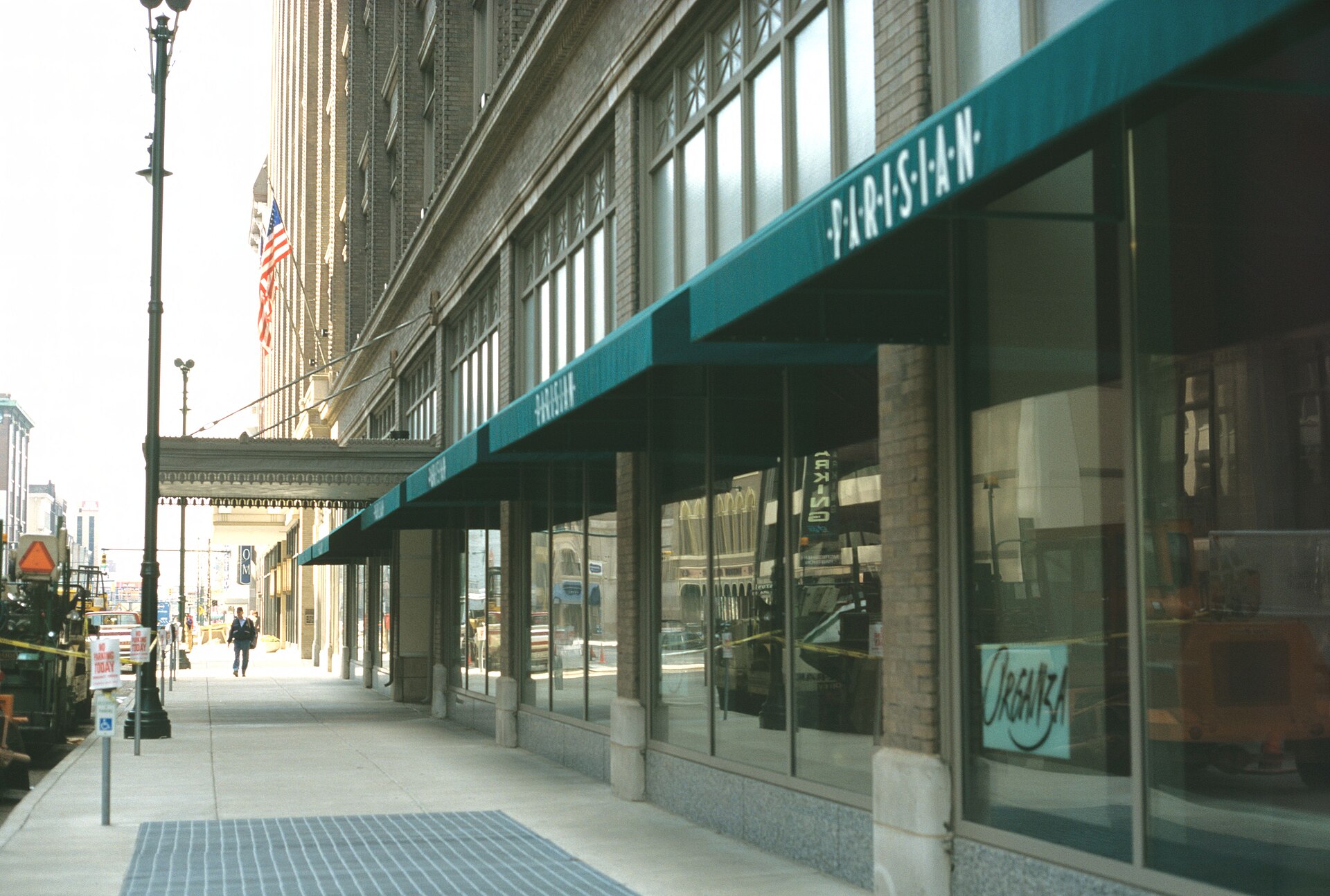 L.S. Ayres & Company Storefront Detail, 1 15 West Washington Street, 1997 (Indianapolis, Ind.)   DPLA   4e542894cdac05163877da4da9bf3752