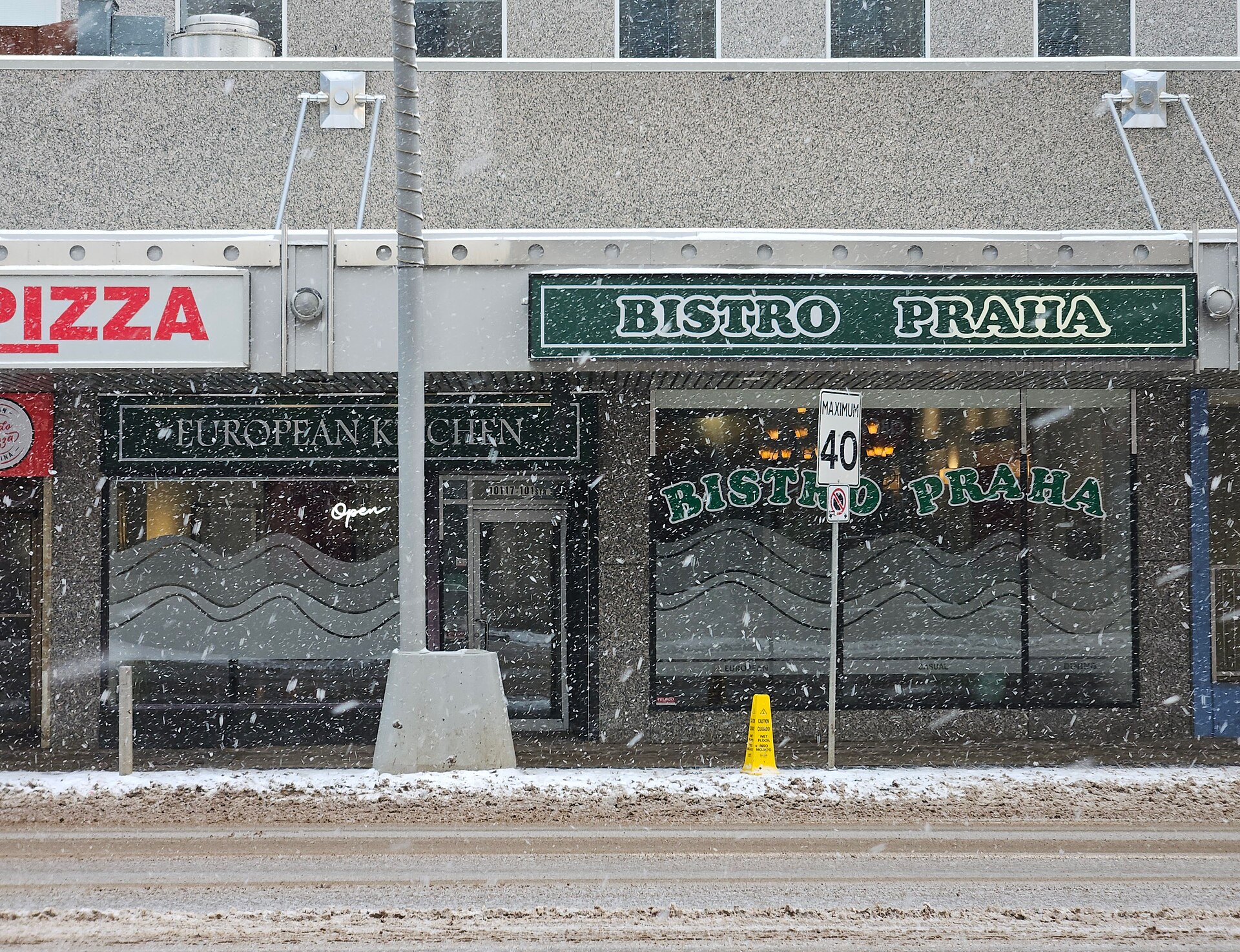 Bistro Praha storefront