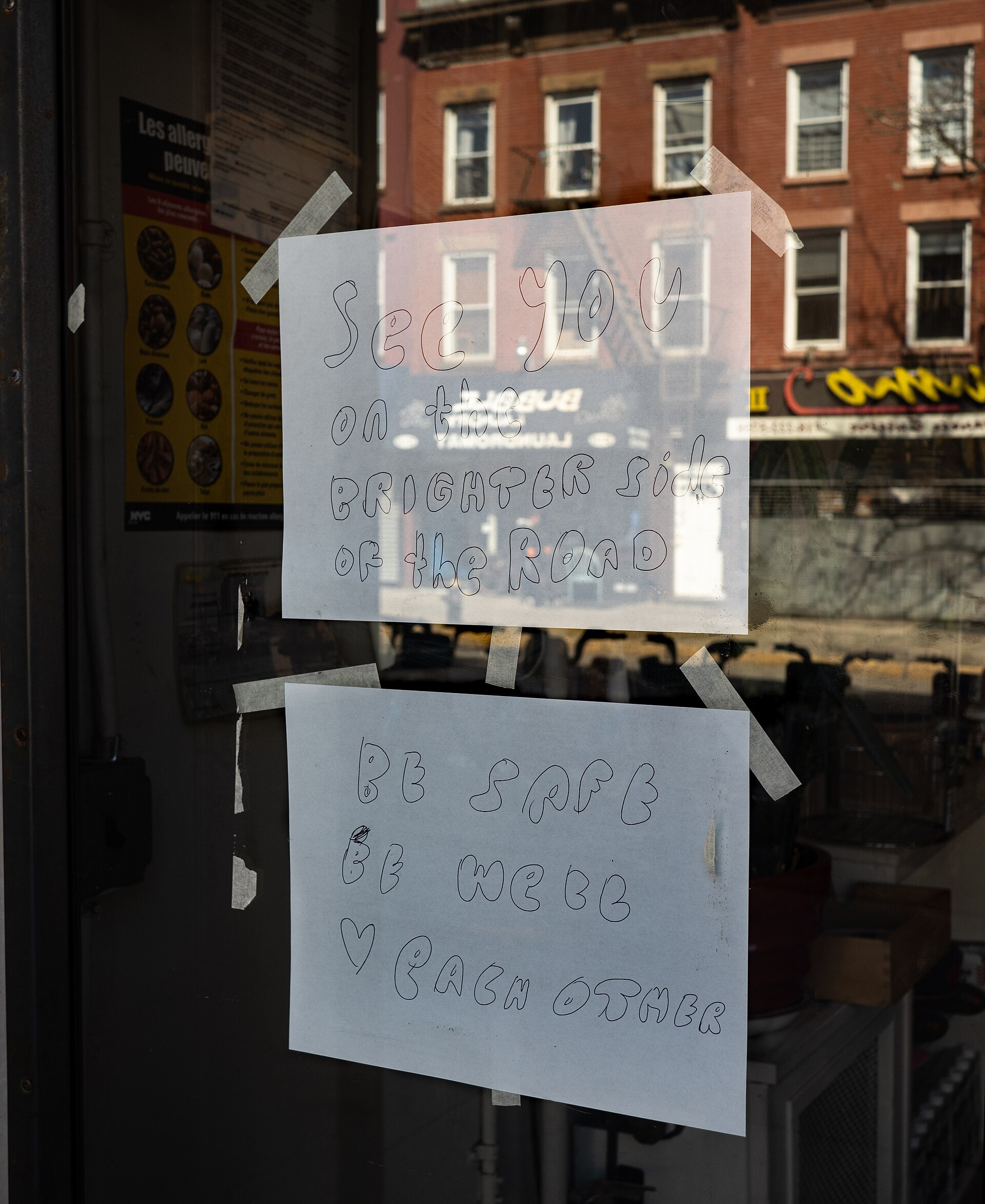 Coronavirus sign in Brooklyn (60524)